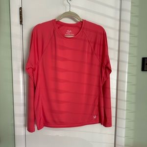 Huk Fishing Tech Tee, Long Sleeve L